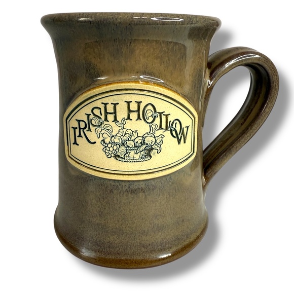 Deneen Pottery Irish Hollow Coffee Mug Lot of 2 Glossy Made In USA Cottagecore - Picture 2 of 9